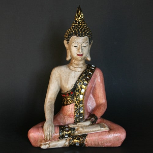 Thaise boeddha houding van verlichting In-syn